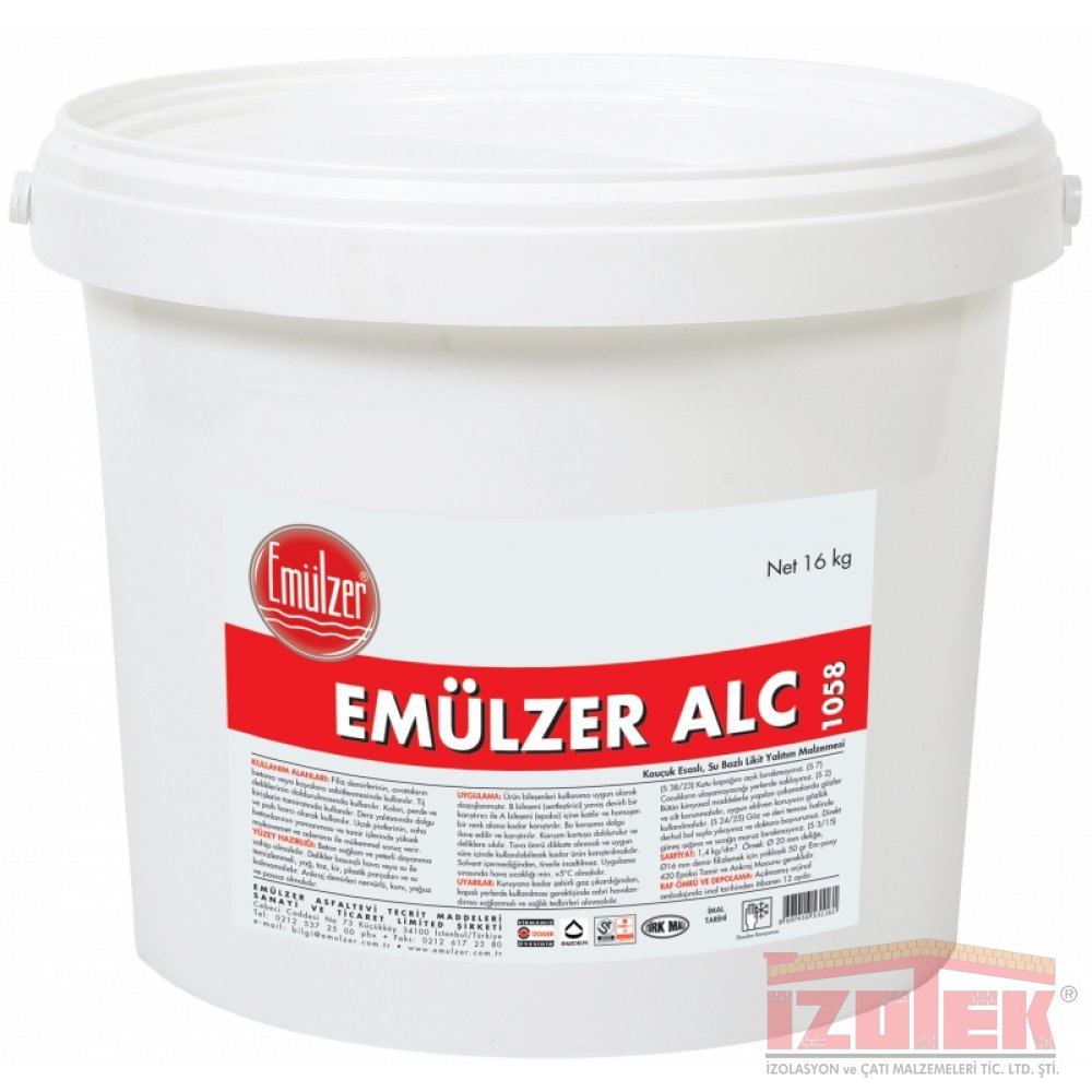 Emülzer® ALC Bitüm-Kauçuk Esaslı,Tek Bileşenli Likit Membran